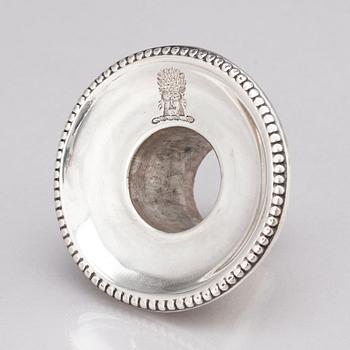 Young, Greaves & Hoyland, ljusstakar, fyra stycken, silver, Sheffield 1780.