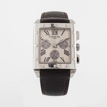 RAYMOND WEIL, Genève, Tango Sport, armbandsur, chronograph, 34 x 36 (47) mm.