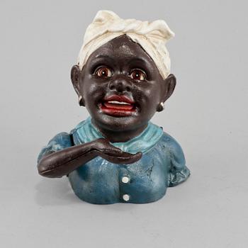SPARBÖSSA, gjutjärn. 1900-tal.