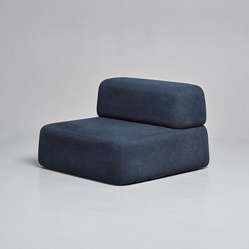 Claesson Koivisto Rune, a "Bonbon" lounge chair and ottoman, Sfera, Japan,
2005.