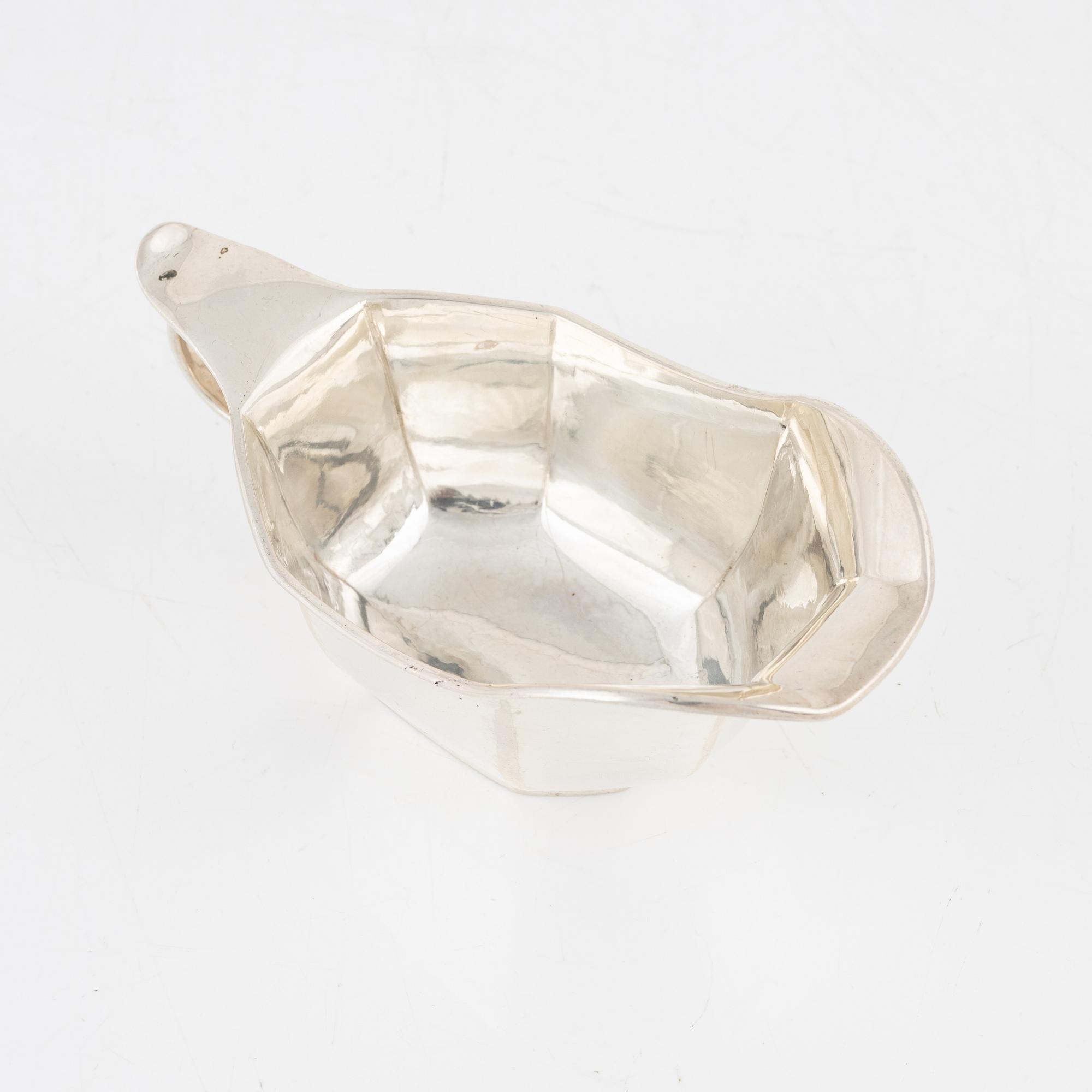 Jacob Ängman, gräddkanna, silver, GAB, Stockholm 1934.