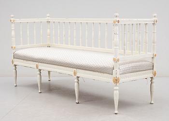 SOFFA, sengustaviansk, omkr 1800.
