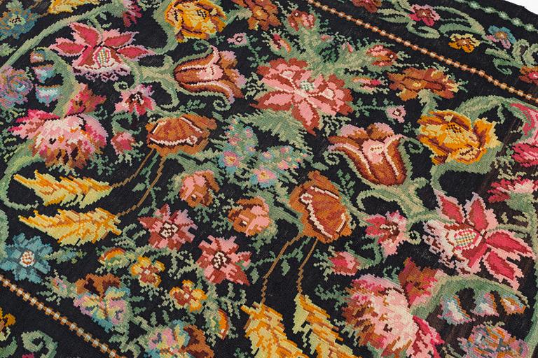 A Bessarabian kilim rug, c. 240 x 170 cm.