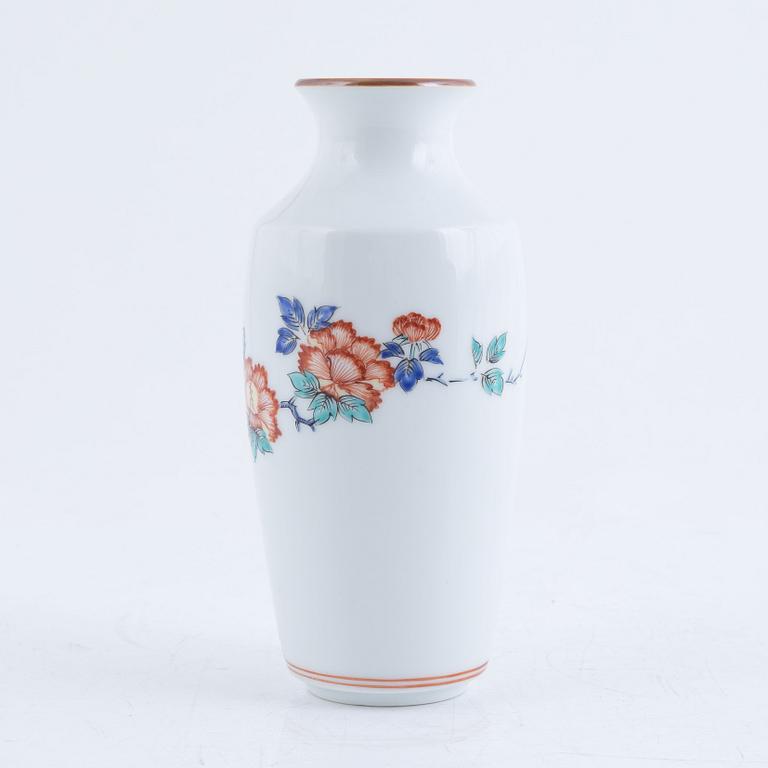 A Japanese porcelain vase,