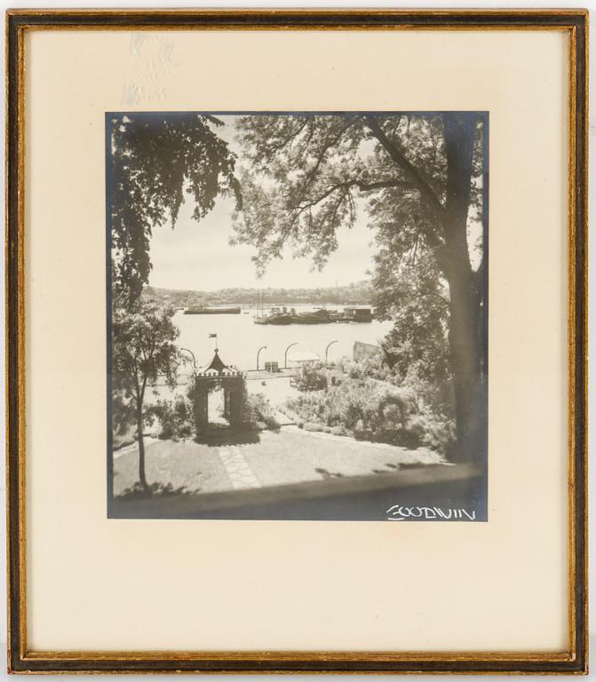 HENRY B. GOODWIN, Fotografi, signerad.