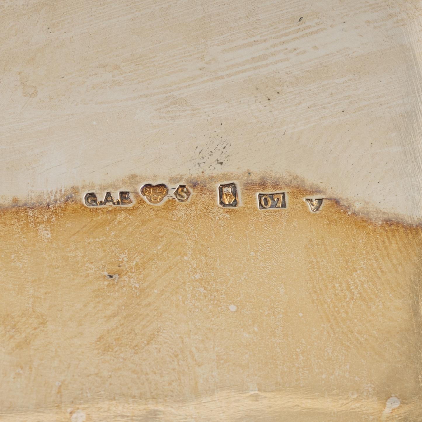 Kaffeservis, 3 delar, silver, gustaviansk stil, GAB, Stockholm, 1916.