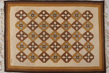 MATTA, rölakan, monogramsignerad AW, 1900-talets andra hälft. 238x170 cm.