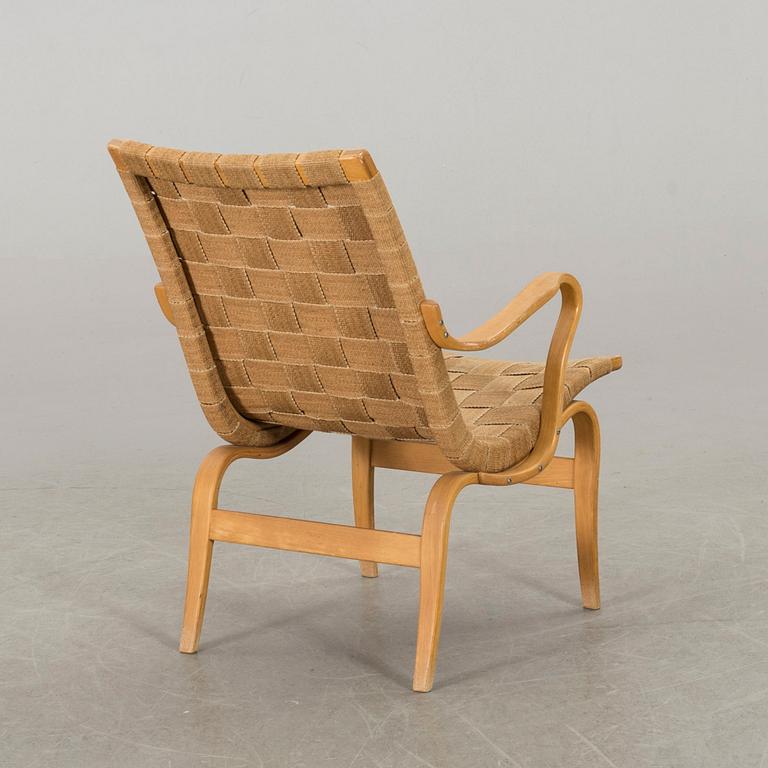 A BRUNO MATHSSON "EVA" ARMCHAIR, Firma Karl Mathsson.