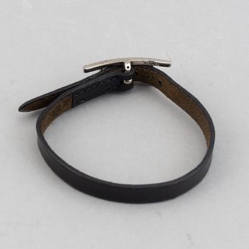 Hermès, armband samt scarf.