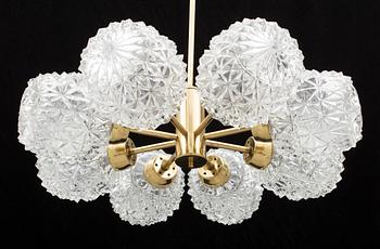 TAKLAMPA, 1960-tal. Höjd 72 cm.