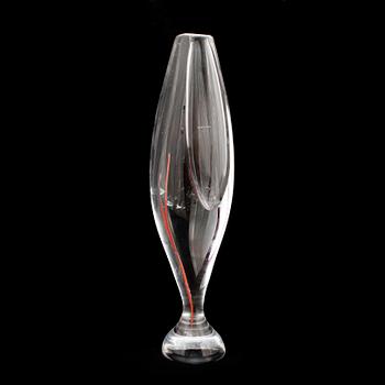 VAS, glas Vicke Lindstrand, Kosta, signerad Kosta.