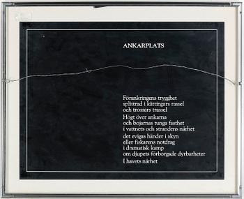 AXEL OLSON, litografi, signerad numrerad 214/260.