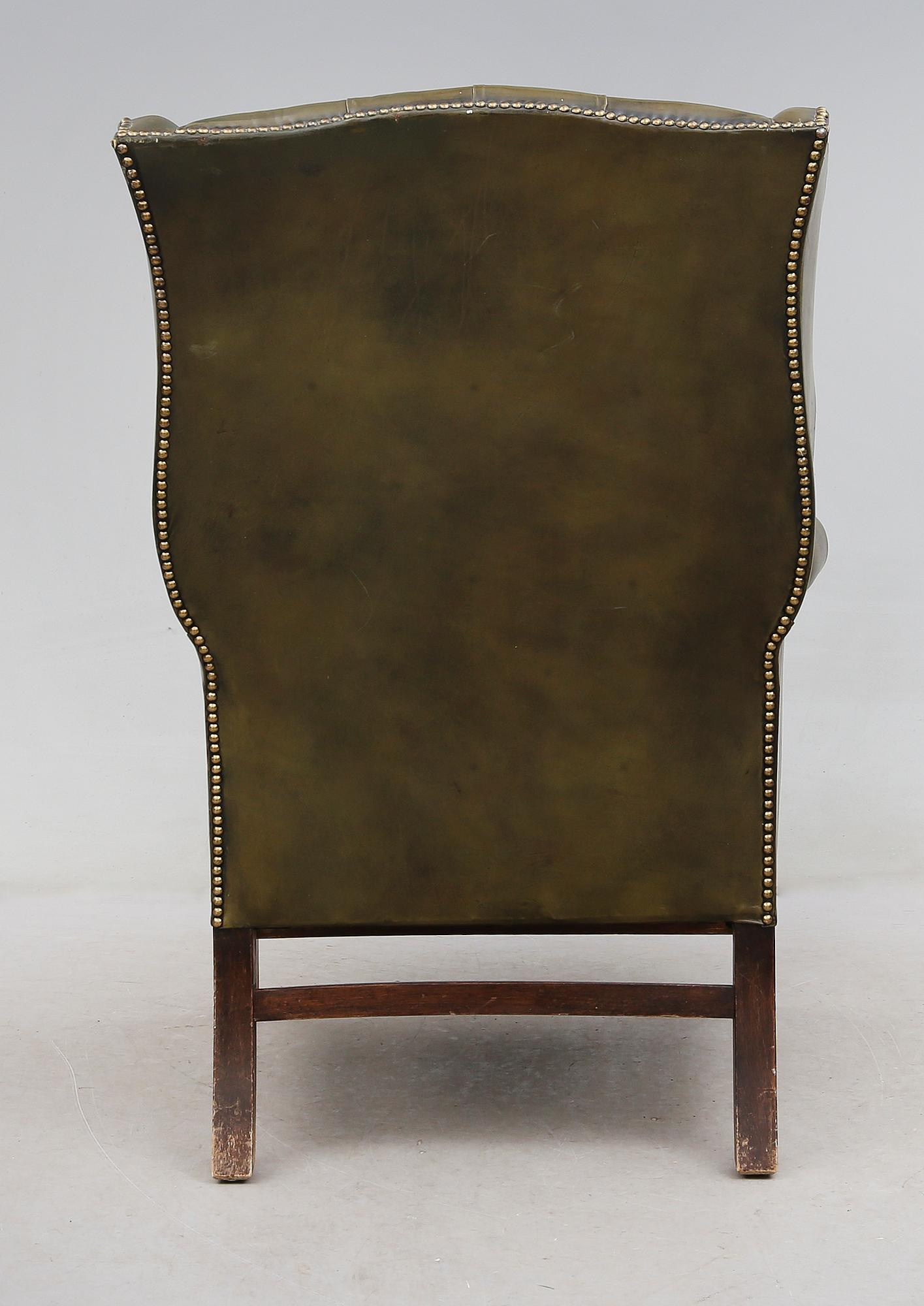 FÅTÖLJ, Chesterfield, England, 1900-talets andra hälft.
