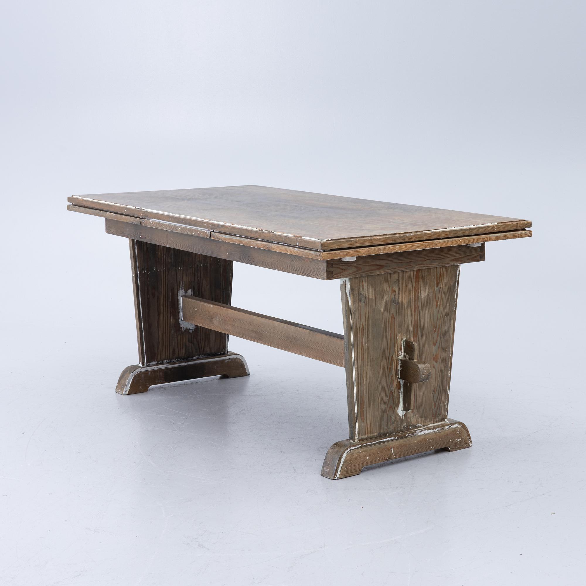 Dining table, second half of the 20th century.