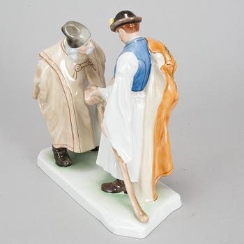 FIGURIN, Porslin, Herend, Ungern, 1900-tal.