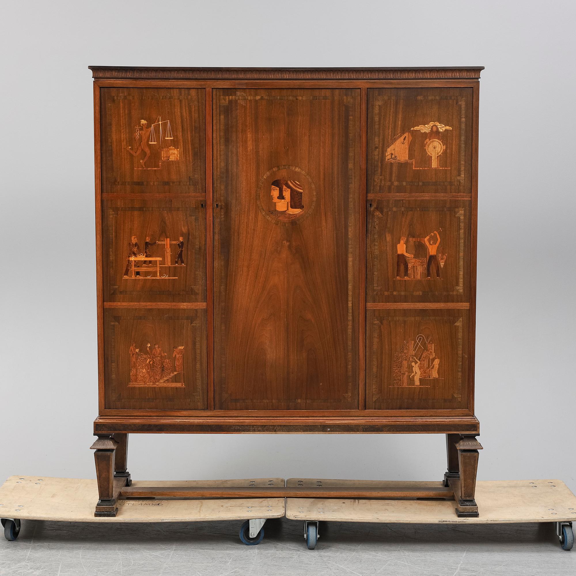 SKÅP, Carl Johansons Möbleringsaffär, 1920/30-tal.