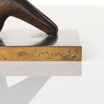 Henry Moore, "Maquette for Reclining Figure: Pointed Head".