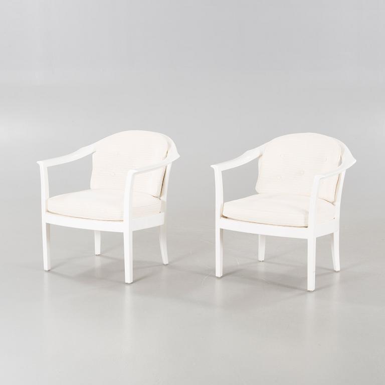 A pair of "Classic/110" chairs, designed in 1969 by Sylve Stenqvist for OPE.