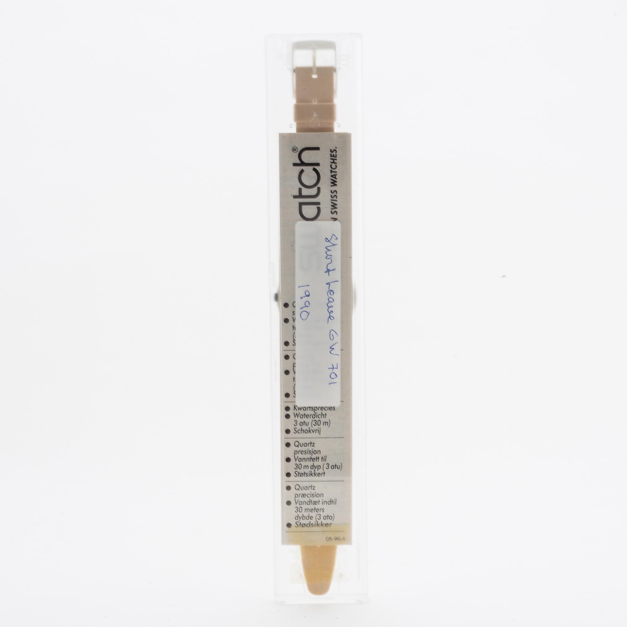 Swatch, Short Leave, wristwatch, 34 mm.