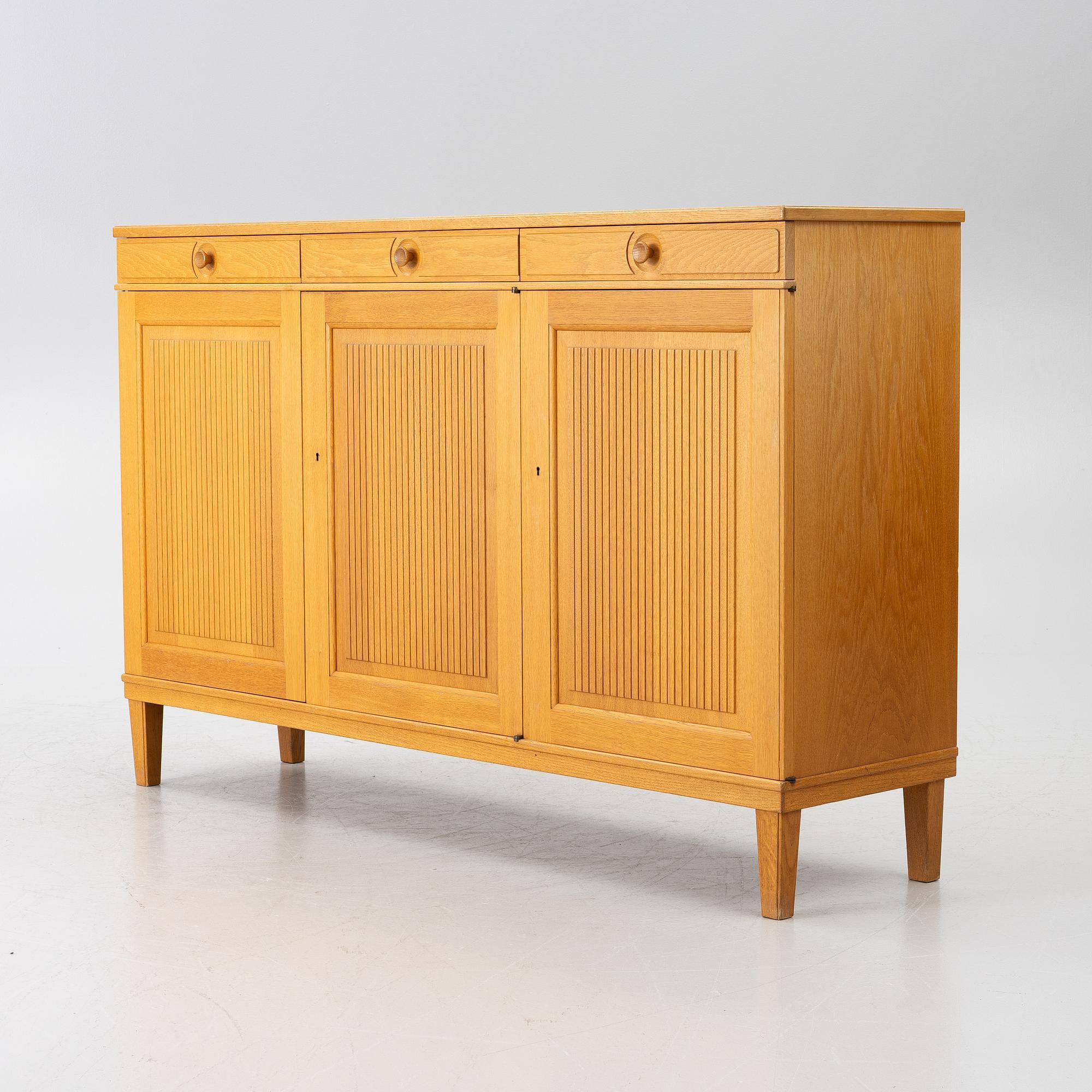 Carl Malmsten, Sideboard, 'Herrgården', Bodafors, second half of the 20th century.