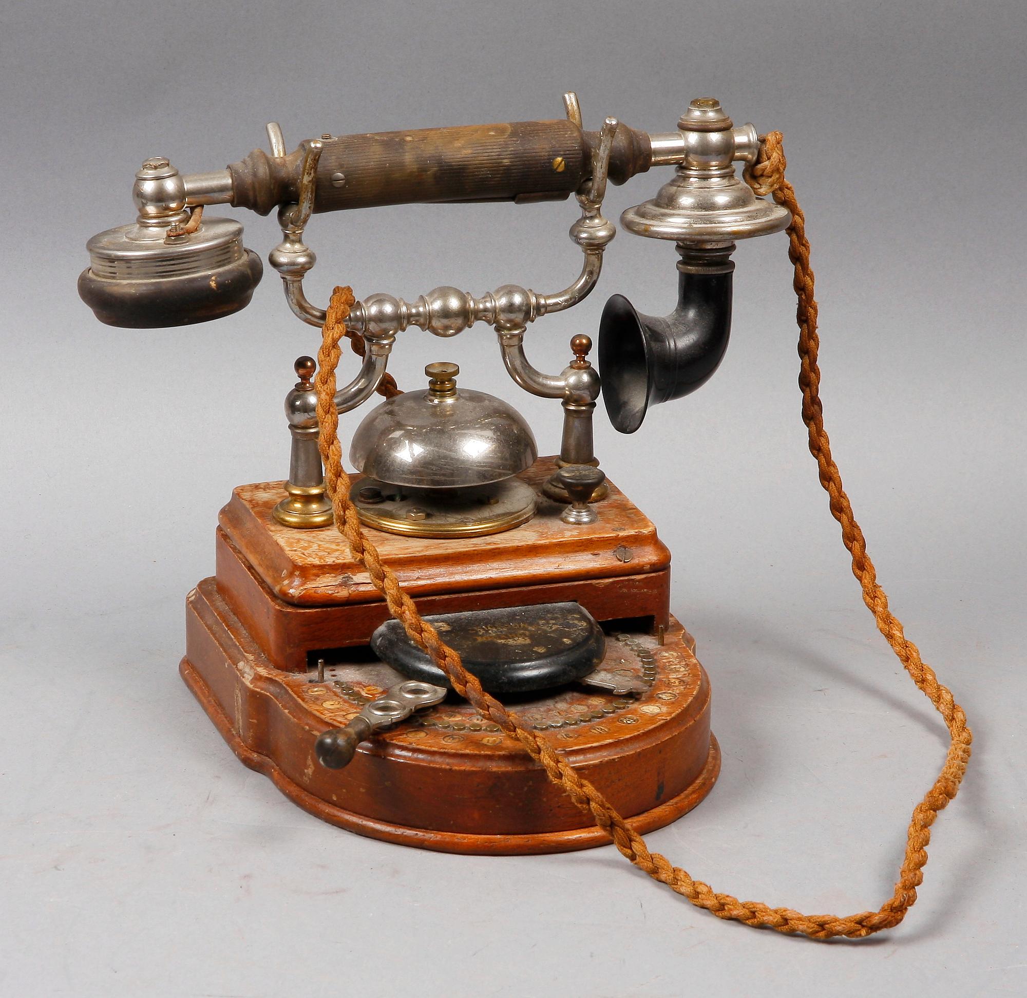 TELEFON, LM Ericsson&Co Stockholm. 1900-talets början.