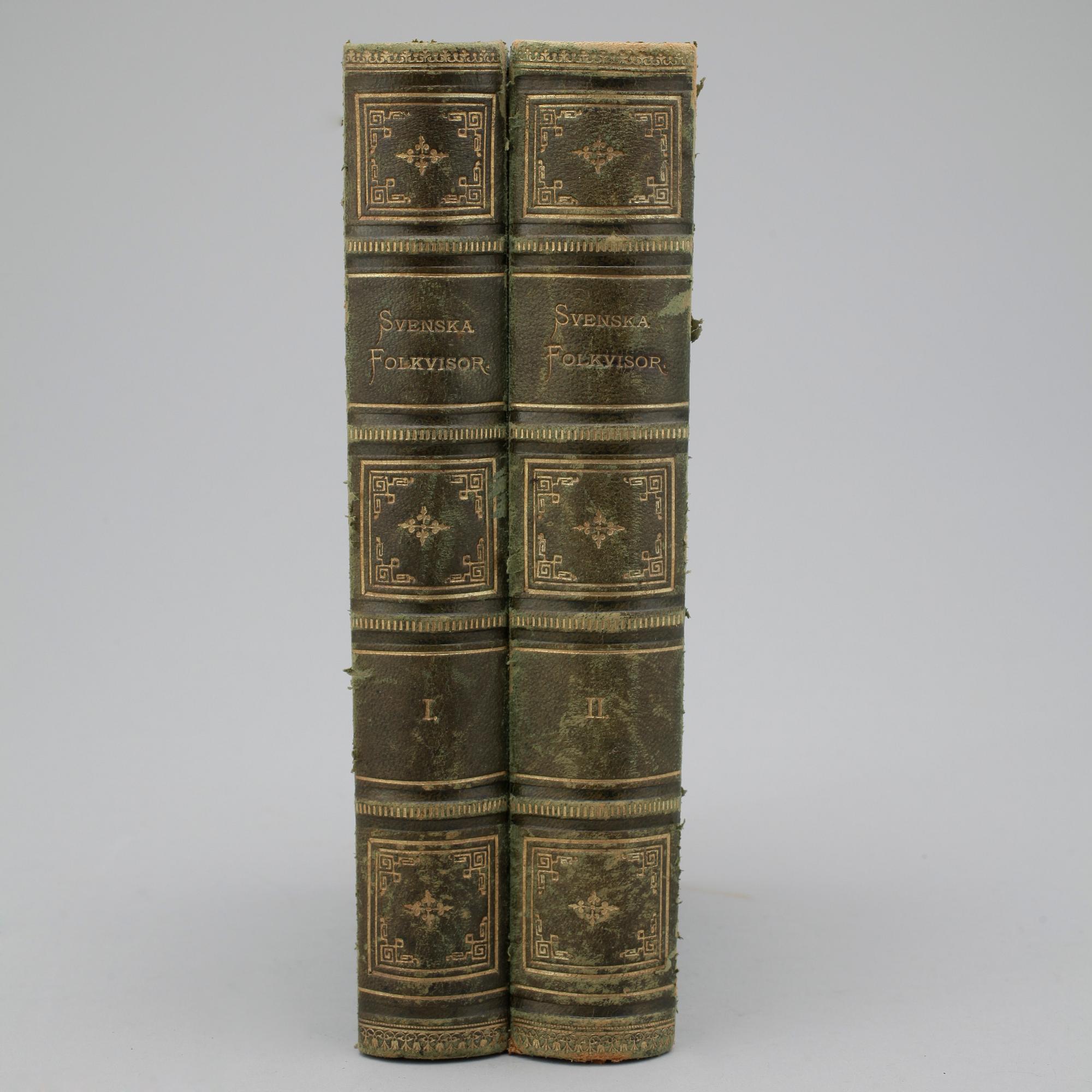 GEIJER, E. G, och AFZELIUS, A. A., 2 vol, "Svenska folkvisor", 1880.