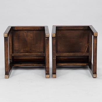 Werner West, Six chairs for Keravan Puusepäntehdas, Stockmann. Designed 1933.