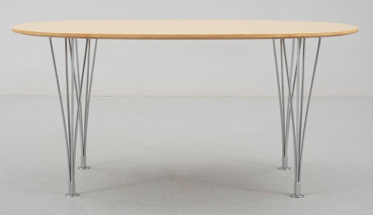 BORD, "Superellips", design Piet Hein & Bruno Mathsson, för Fritz Hansen, Danmark.