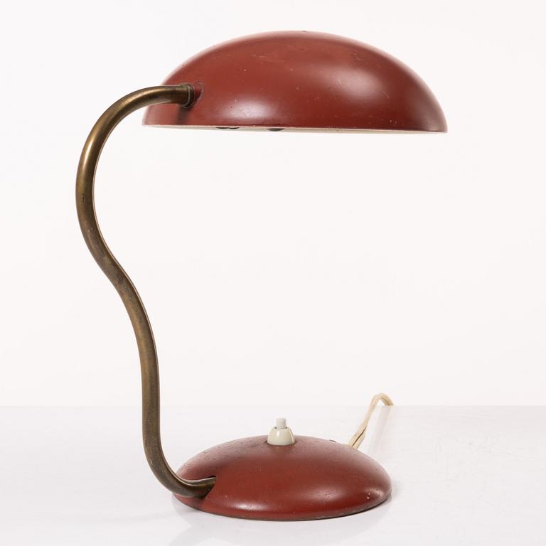 A model E 1325 table lamp, ASEA, mid 20th century.