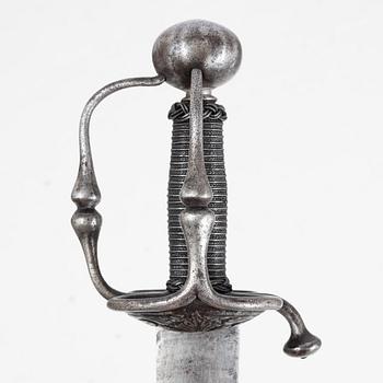 Värja, schwedendegen-typ, 1600-tal.