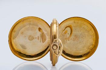 OMEGA, pocket watch hunter, 50 mm.