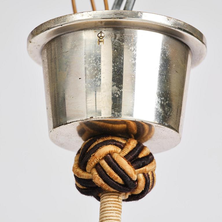 Elis Bergh, a Swedish Grace ceiling lamp, C.G. Hallberg, Stockholm, 1920s.