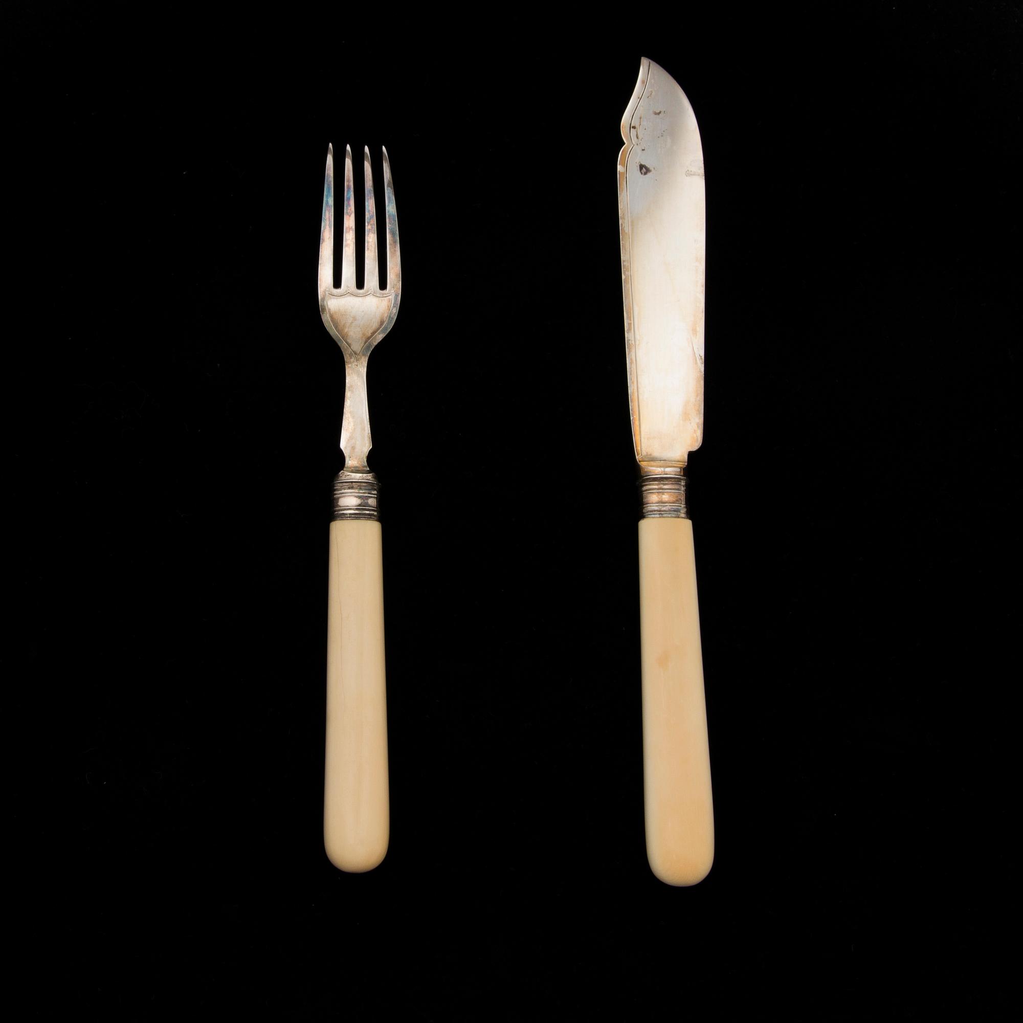 FISKBESTICK, 12+12 st, silver, England, Sheffield 1894.