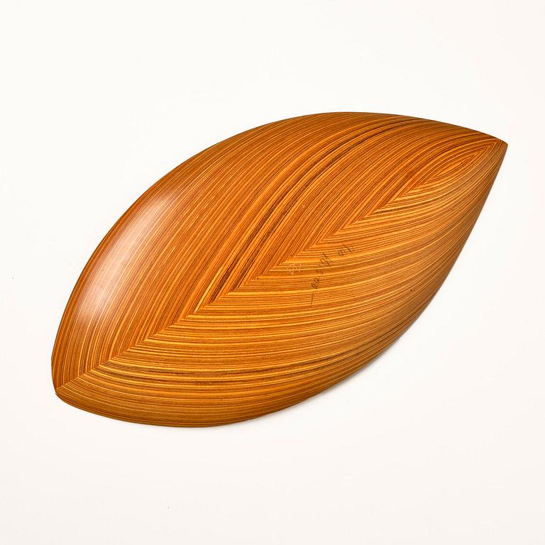 Tapio Wirkkala, fat, björkplywood, Finland 1950-tal.