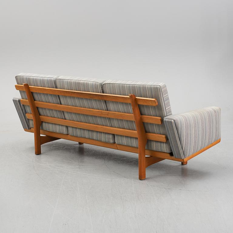 An oak sofa, model no "GE-236" by hans J Wegner, second half of 20th century.