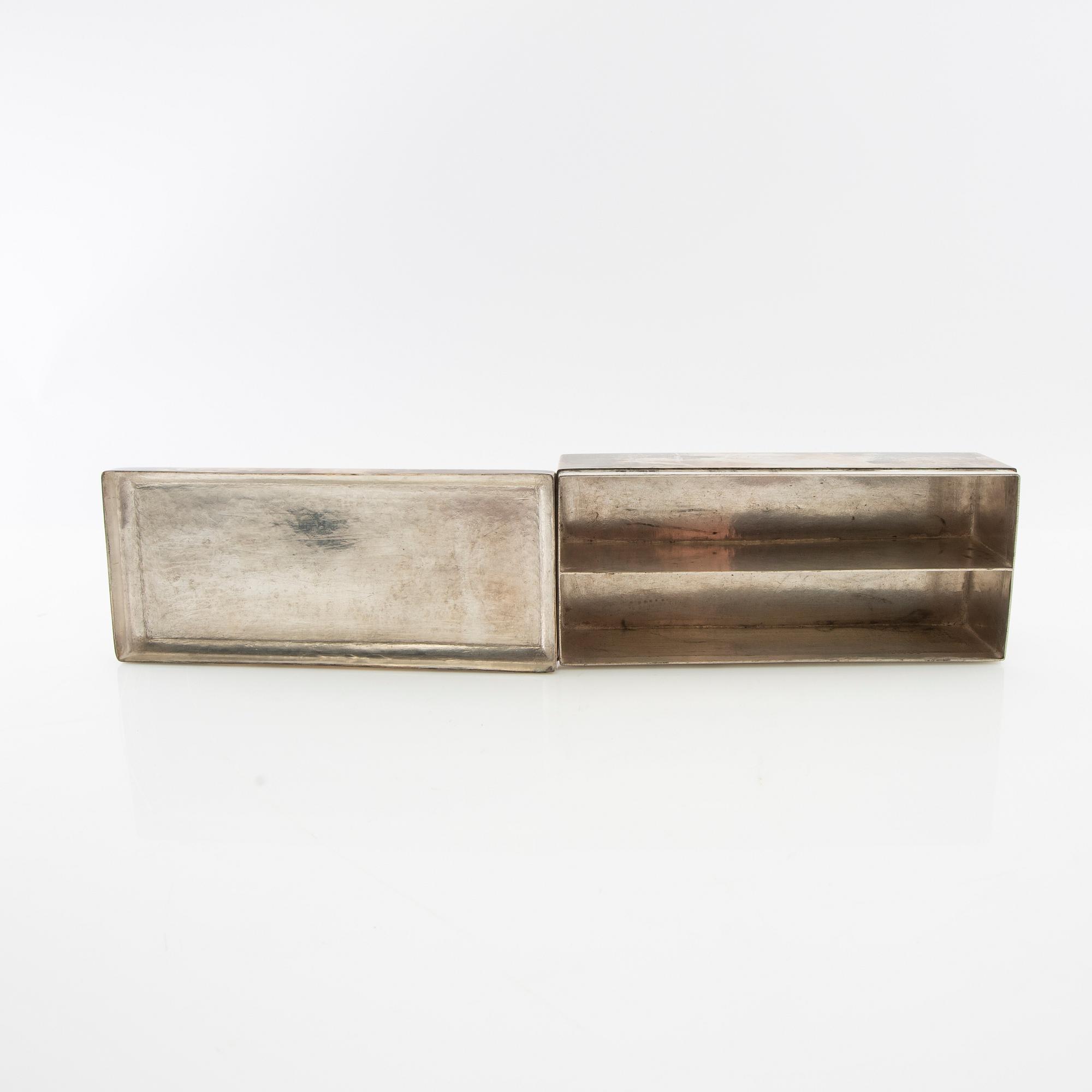 Johan Henrik Lampa, Box silver, Stockholm 1818.