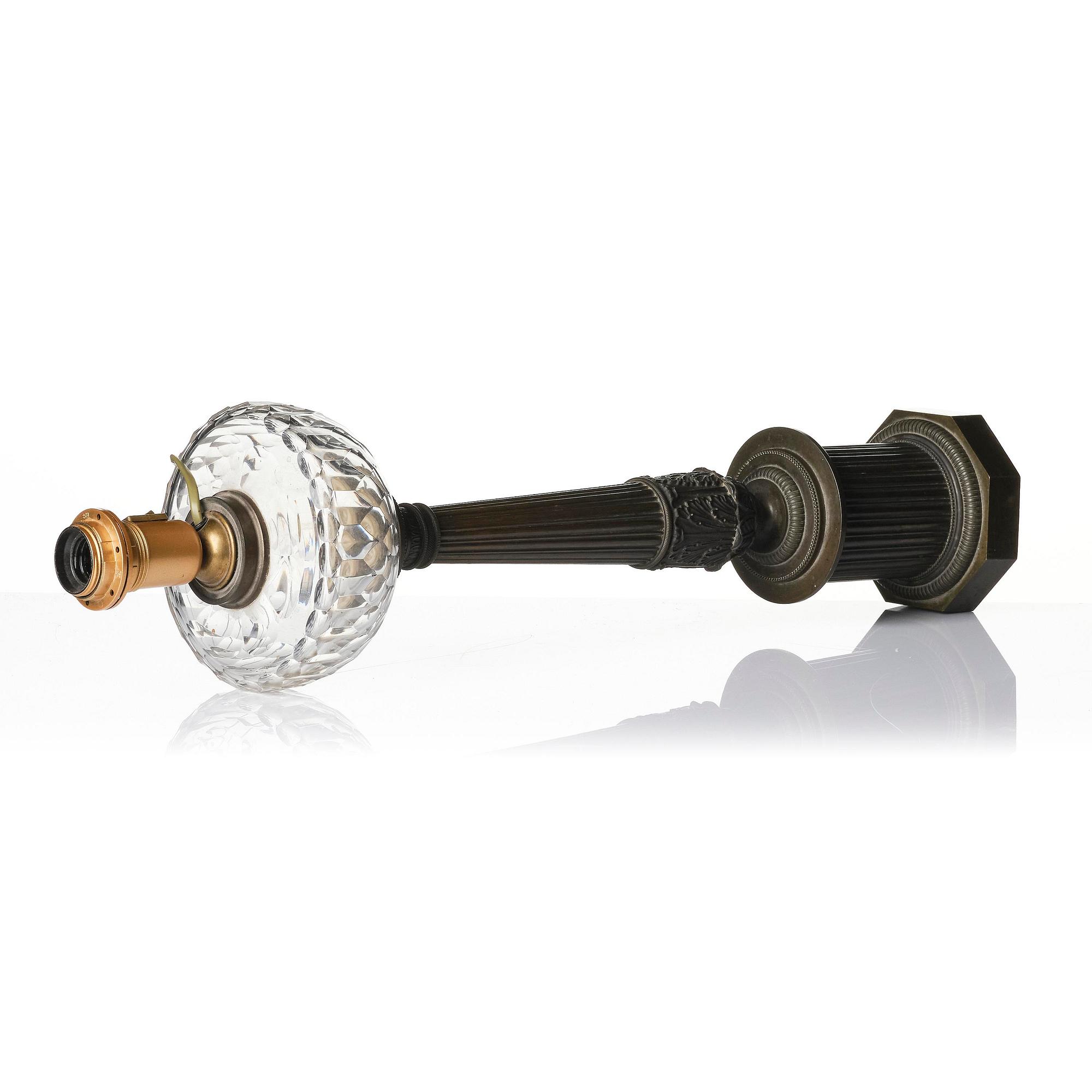 Bordslampa, Frankrike, 1800-talets senare del, Empirestil.