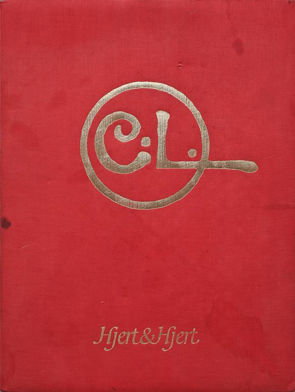 CARL LARSSON, efter, etsningar, 6 st, osign, tryckta 1983, från originalplåtar, numr. 77/360, Hjert&Hjert.