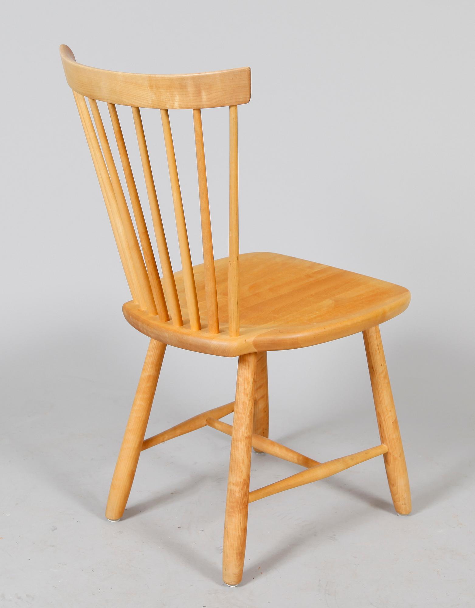 STOLAR, 8 st, "Lilla Åland", Carl Malmsten, Stolab.