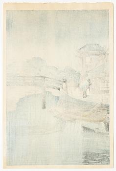 Kawase Bunjiro Hasui, 'Shinagawa'.