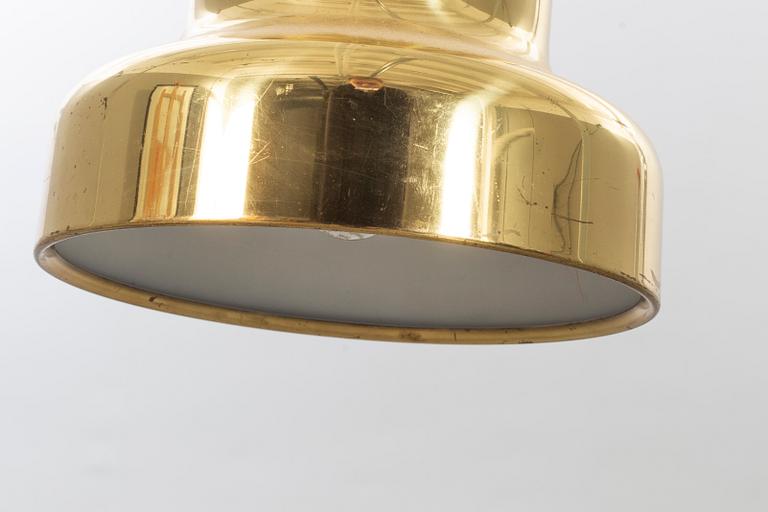 AN BRASS CEILING LAMP "BUMLINGEN" BY ANDERS PEHRSON FOR ATELJÉ LYKTAN.