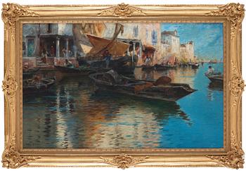 Wilhelm von Gegerfelt, Quayside, Venice.