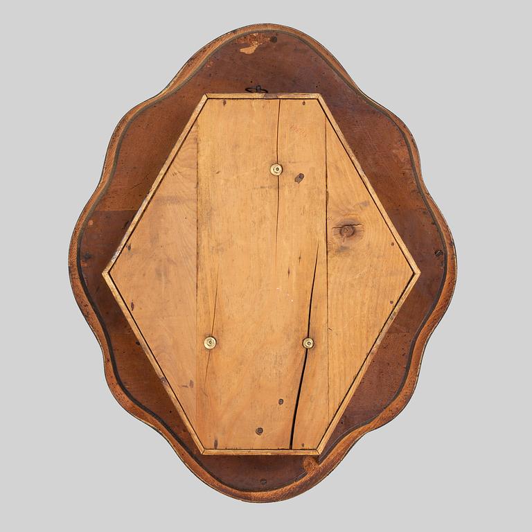 A French wall clock, F. Menant, Chateaubourg, late 19th Century.