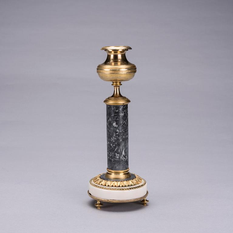 LJUSSTAKE, gustaviansk, 1700-tal.