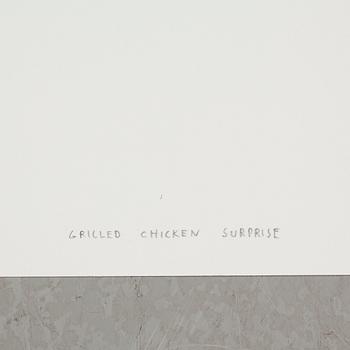 JEFF OLSSON, a litograph, signed, numbered 43/90 and dated 2009.