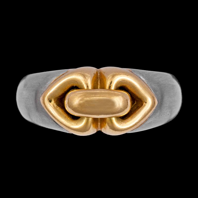 RING, Bulgari, guld- och vitguld.