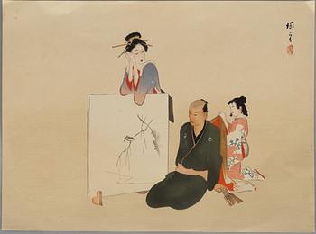 Hashimoto Kansetsu (1883-1945), "Gishi Taikan".