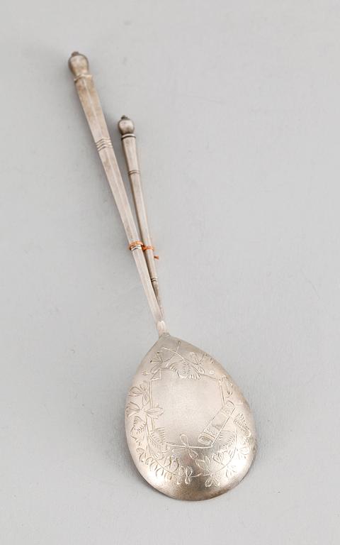 SKEDAR, 2st, silver. Moskva, sekelskiftet 1900.