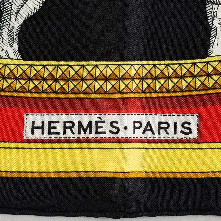 SCARF, Hermès, "Grand Apparat", issued 1962.