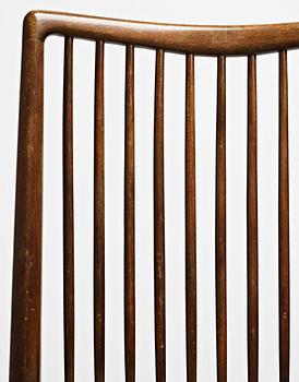 HANS J WEGNER, 4 stolar, från Aarhus Rådhus, snickarmästare Axel I Sørensen, Danmark 1941.